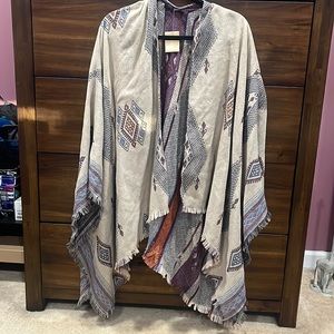 francesca’s reversible shawl, one size